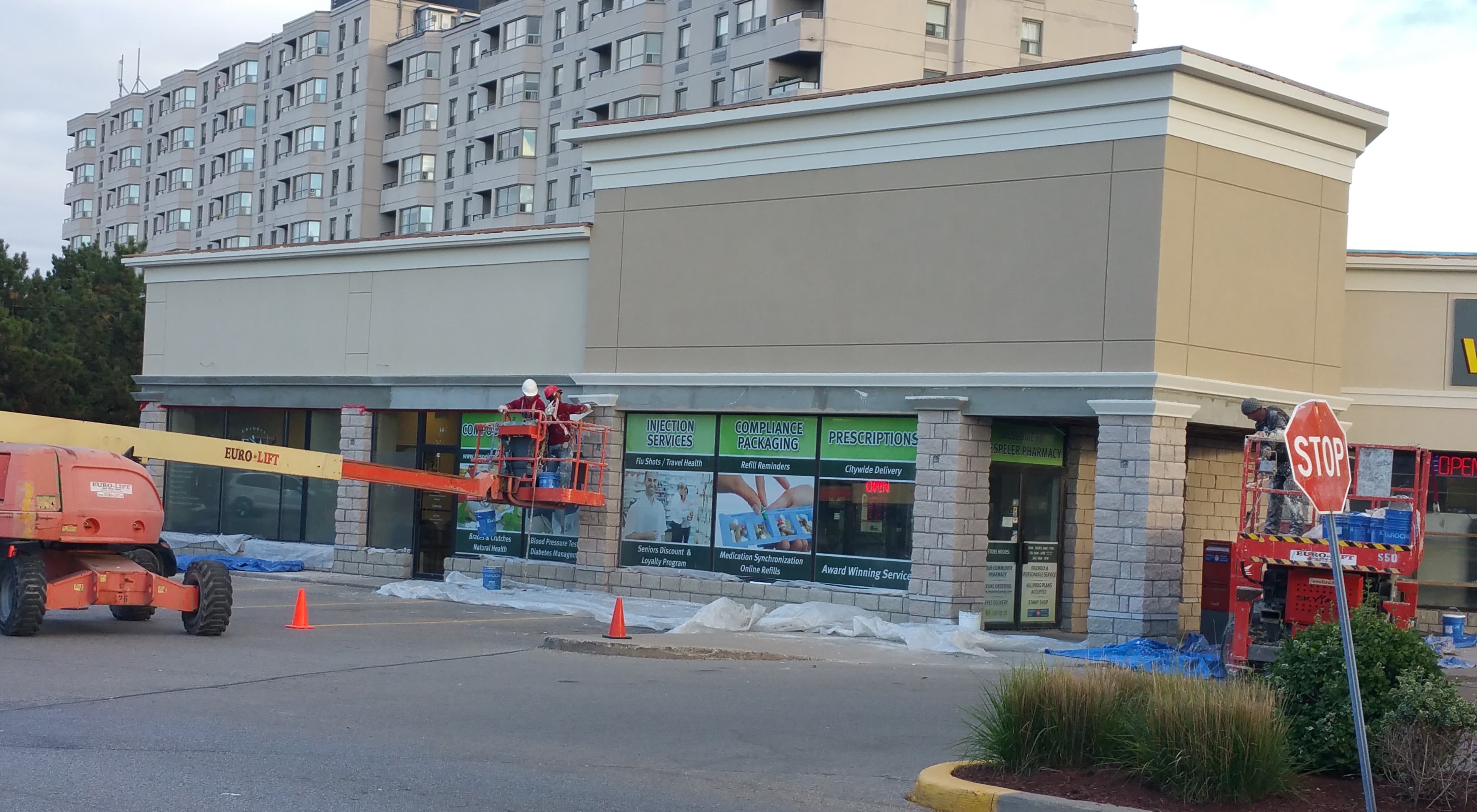 Commercial Plaza Exteriors