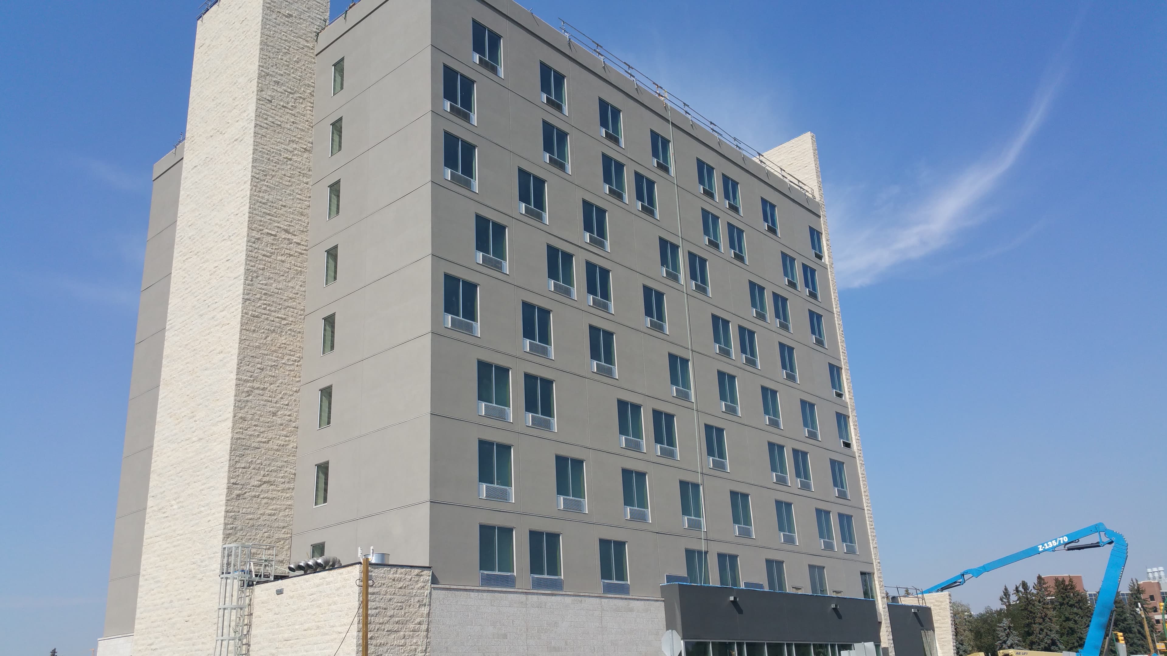 EIFS exterior system installation